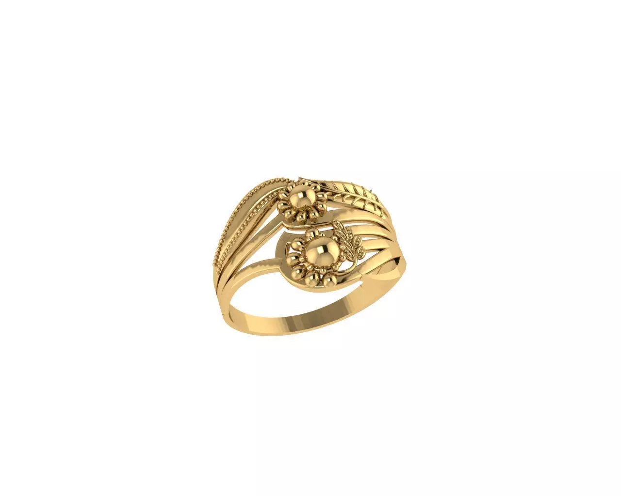 Rings 3D print model_0