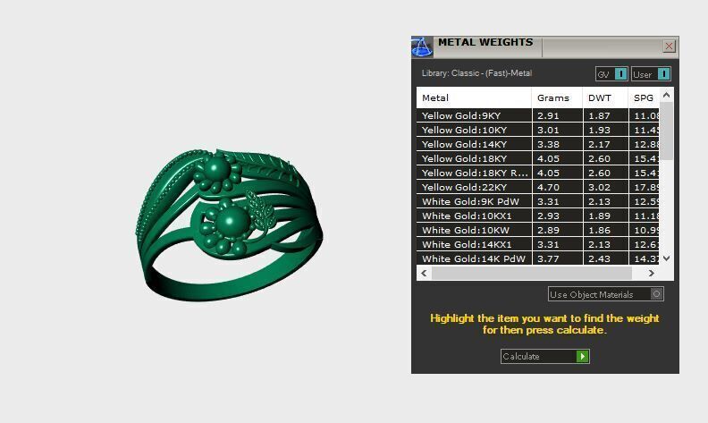 Rings 3D print model_4
