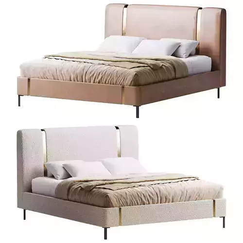 Solid Color Sponge Rectangle Natural Pallet Bed