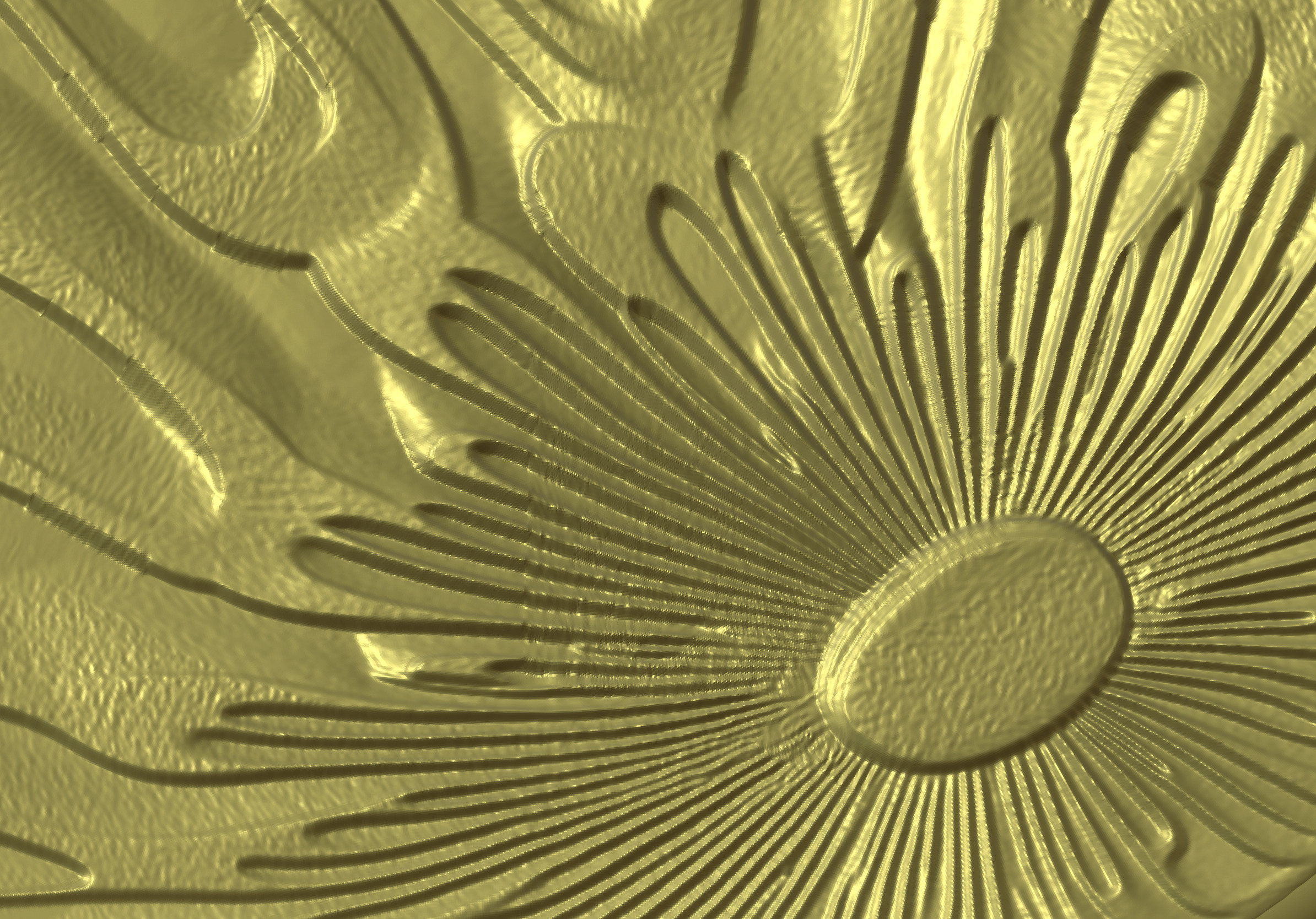 Moon 3D Panel Abstract BasRelief STL Futuristic decor panel 3D print model_5