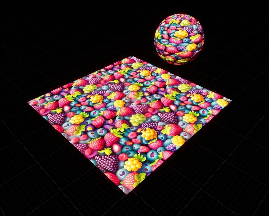 Game Ready PBR Stylized Food Materials Pack Texture_7