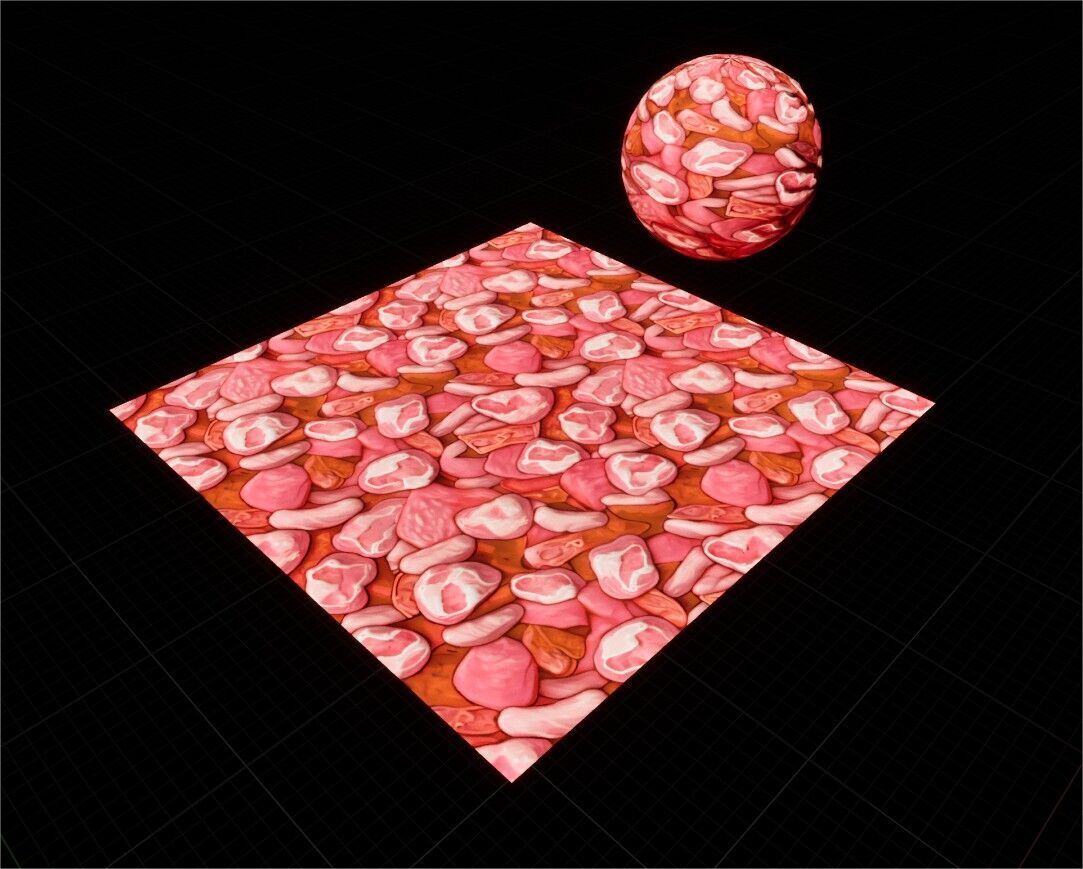 Game Ready PBR Stylized Food Materials Pack Texture_23