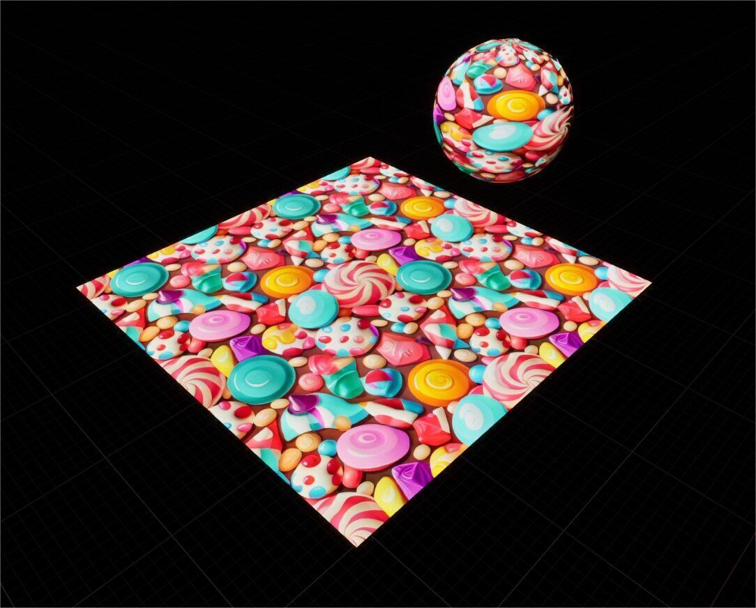 Game Ready PBR Stylized Food Materials Pack Texture_11