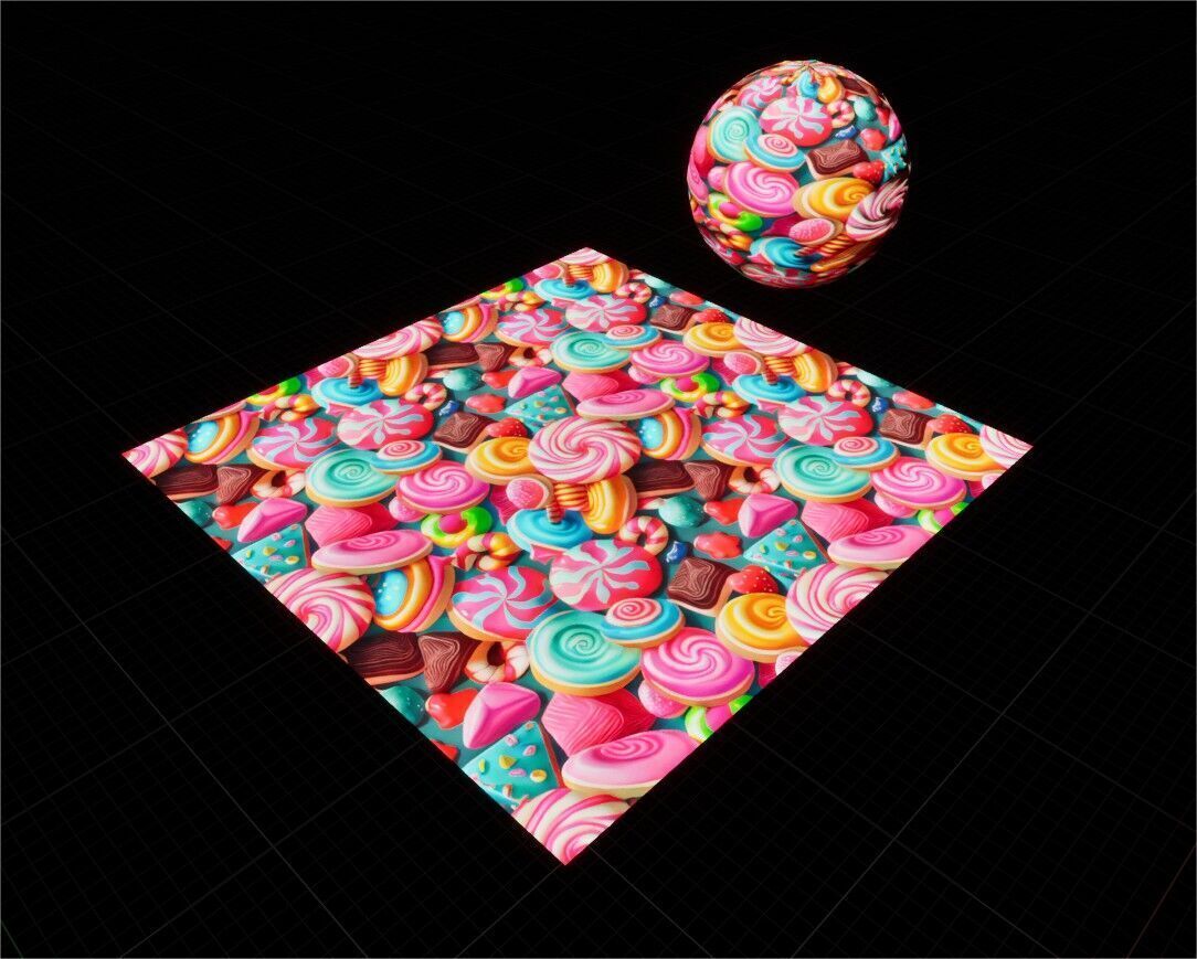 Game Ready PBR Stylized Food Materials Pack Texture_10