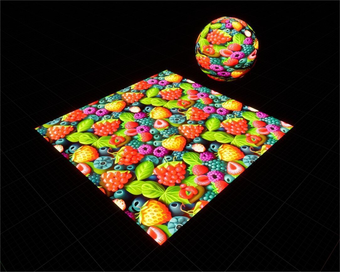 Game Ready PBR Stylized Food Materials Pack Texture_8