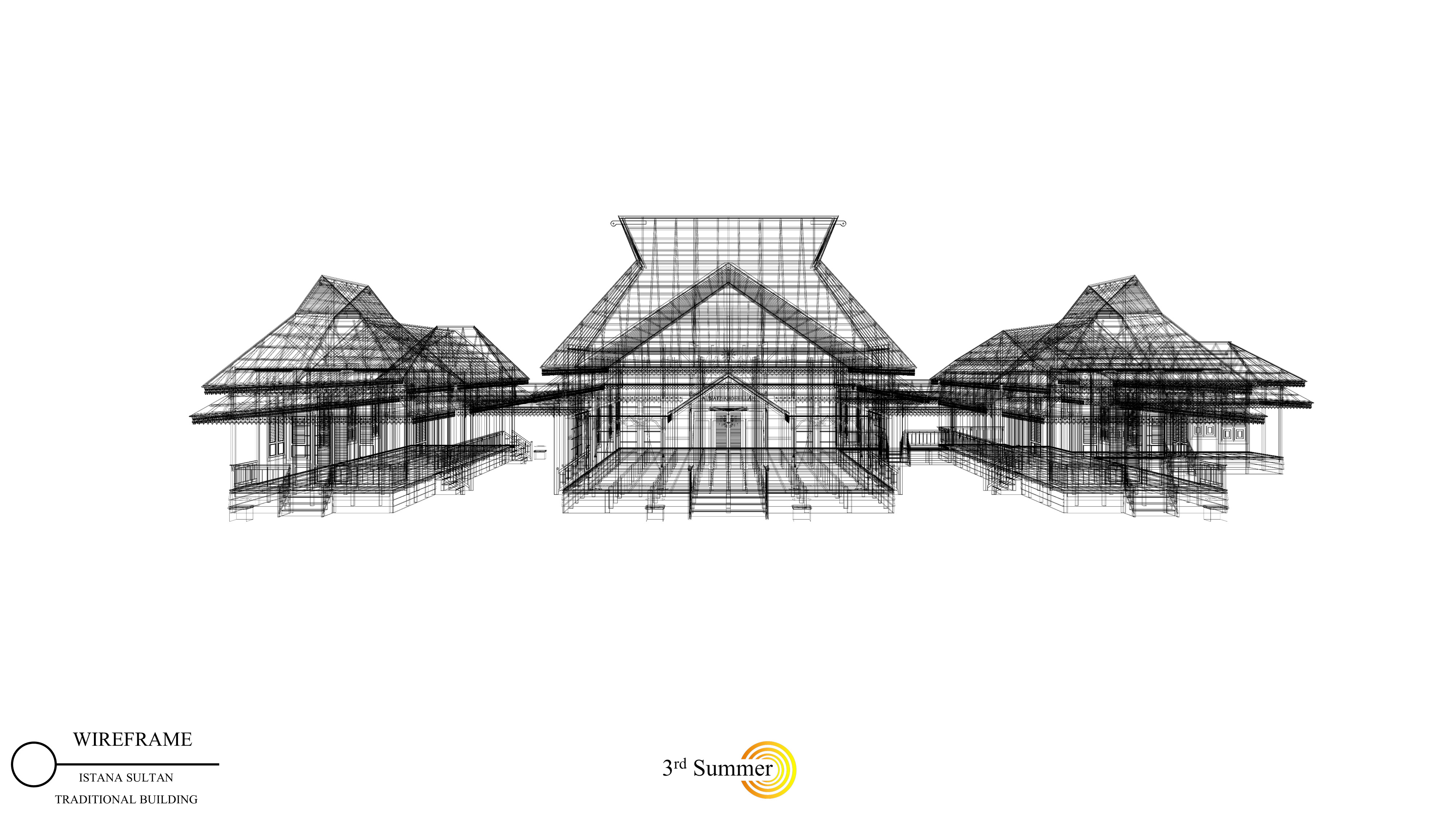 Sambas Sultan Palace 3D model_17