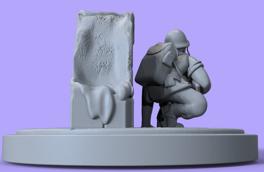 HELLFISH PLANTOON FULL SET - PARTS AND COMPLETE 3D print model_9