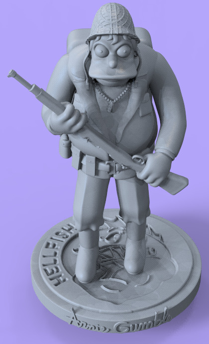 HELLFISH PLANTOON FULL SET - PARTS AND COMPLETE 3D print model_35