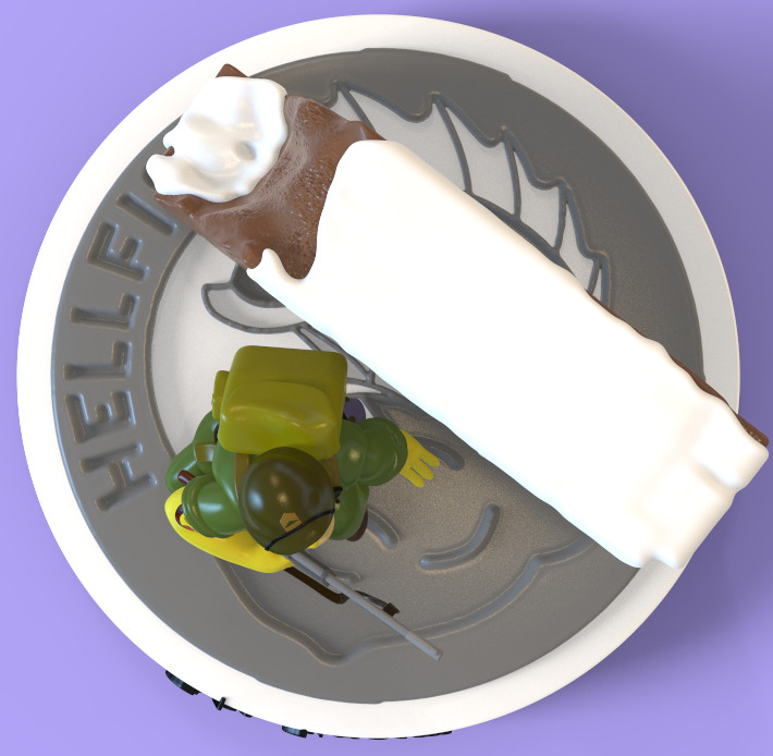 HELLFISH PLANTOON FULL SET - PARTS AND COMPLETE 3D print model_5