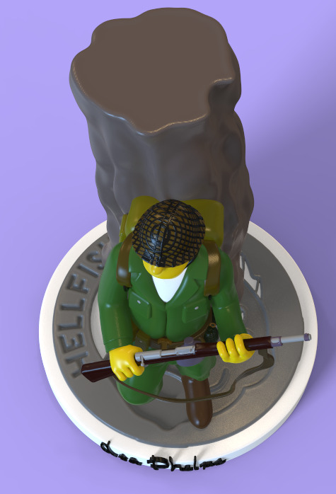 HELLFISH PLANTOON FULL SET - PARTS AND COMPLETE 3D print model_15