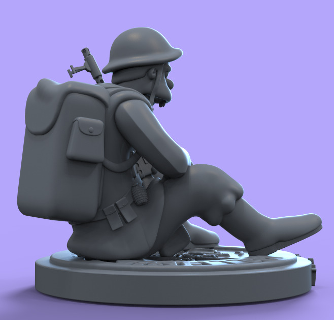 HELLFISH PLANTOON FULL SET - PARTS AND COMPLETE 3D print model_116