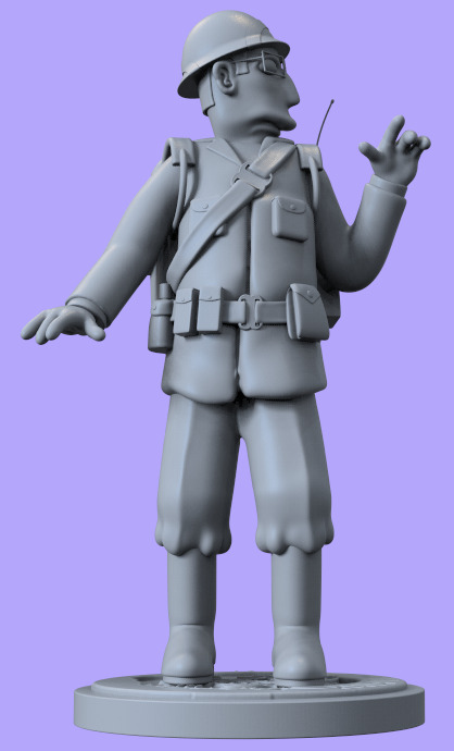 HELLFISH PLANTOON FULL SET - PARTS AND COMPLETE 3D print model_102