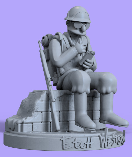 HELLFISH PLANTOON FULL SET - PARTS AND COMPLETE 3D print model_61