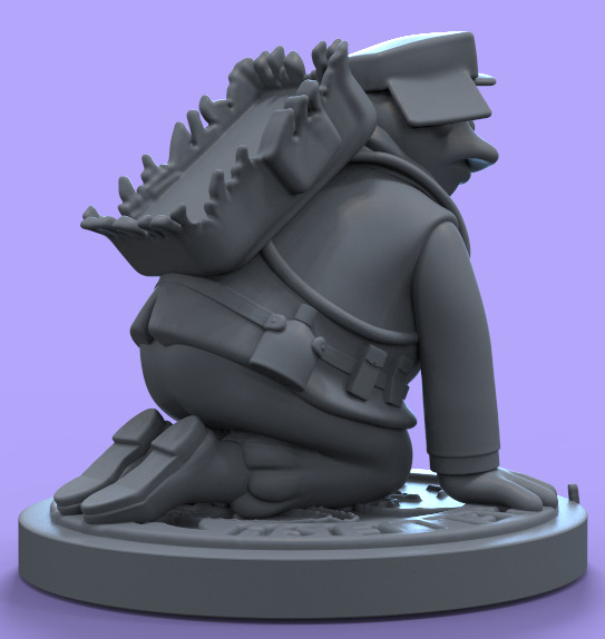 HELLFISH PLANTOON FULL SET - PARTS AND COMPLETE 3D print model_45