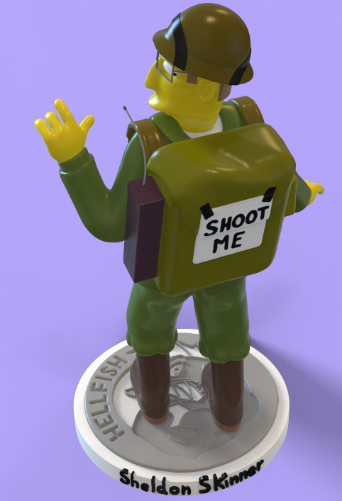 HELLFISH PLANTOON FULL SET - PARTS AND COMPLETE 3D print model_97