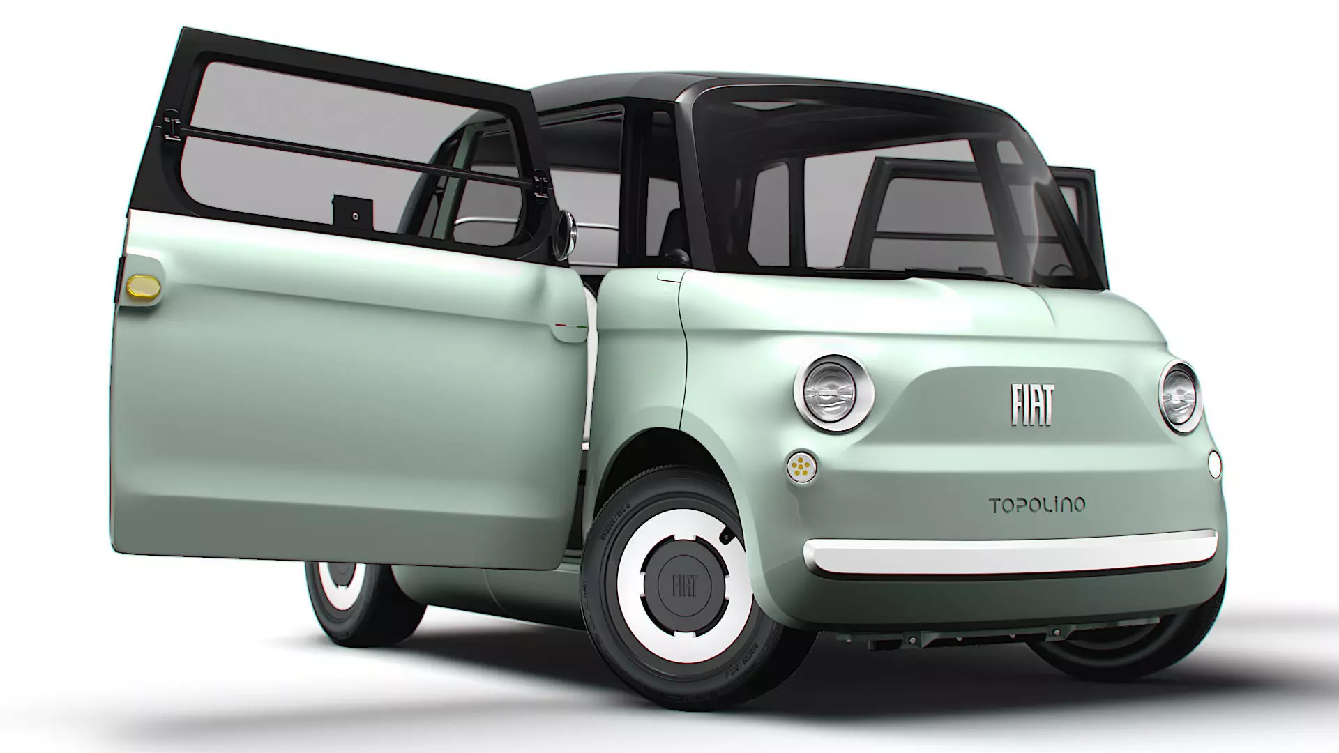 Fiat Topolino HQ Interior 2025 3D model