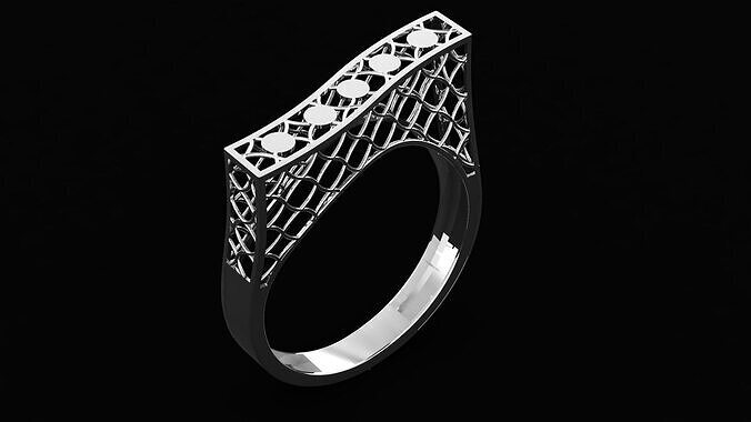 Venera Ring 05 3D print model
