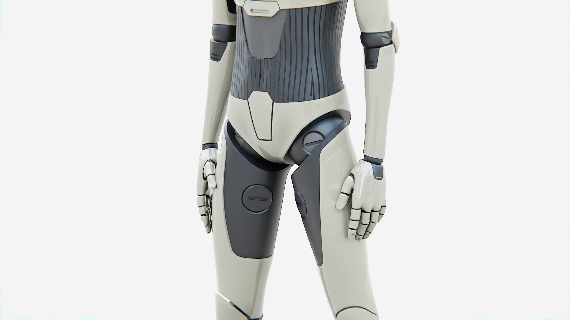 i-HOMO 01 Rigged for Unreal Engine - Unity - MIXAMO 3D model_27