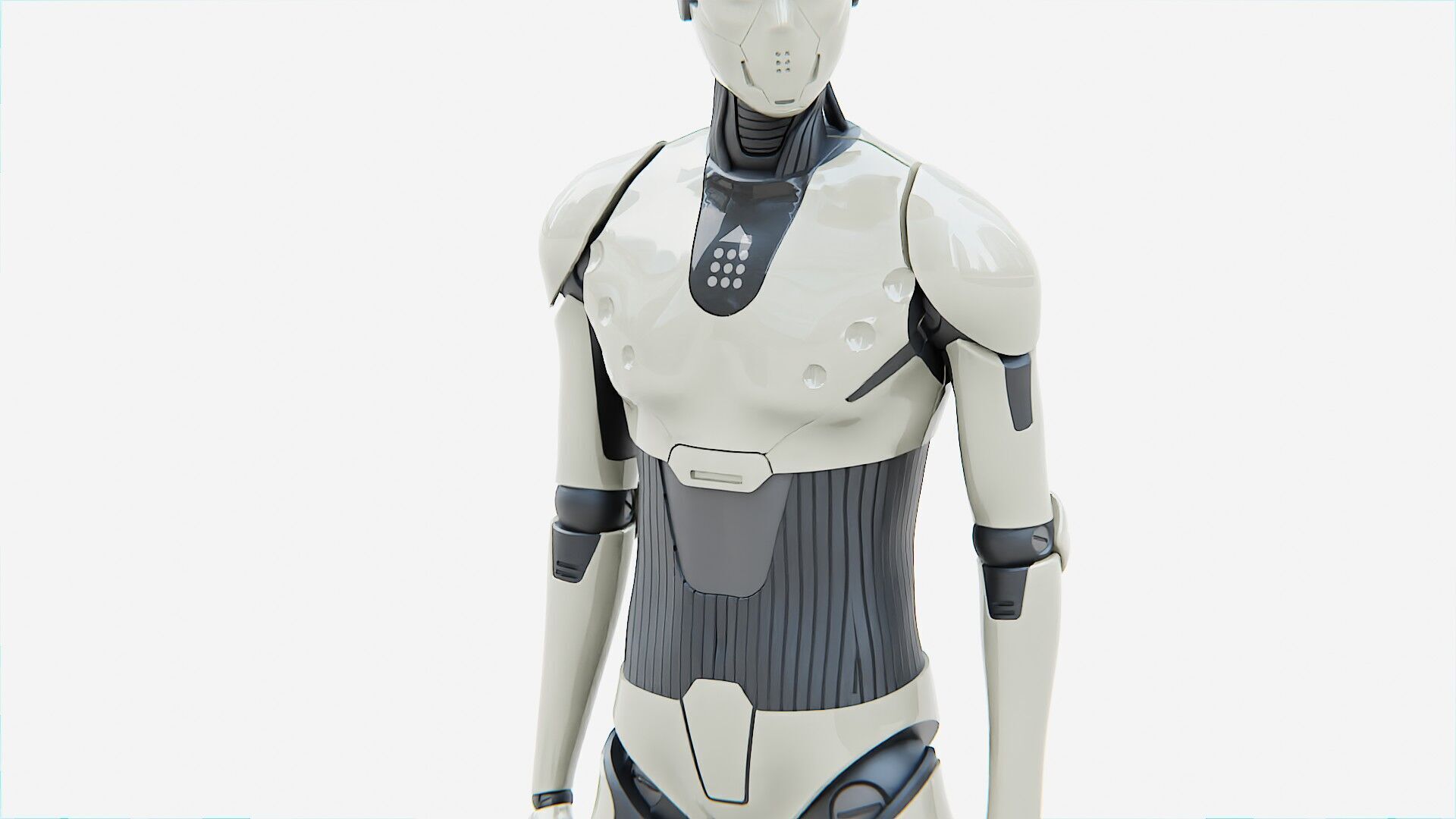 i-HOMO 01 Rigged for Unreal Engine - Unity - MIXAMO 3D model_29