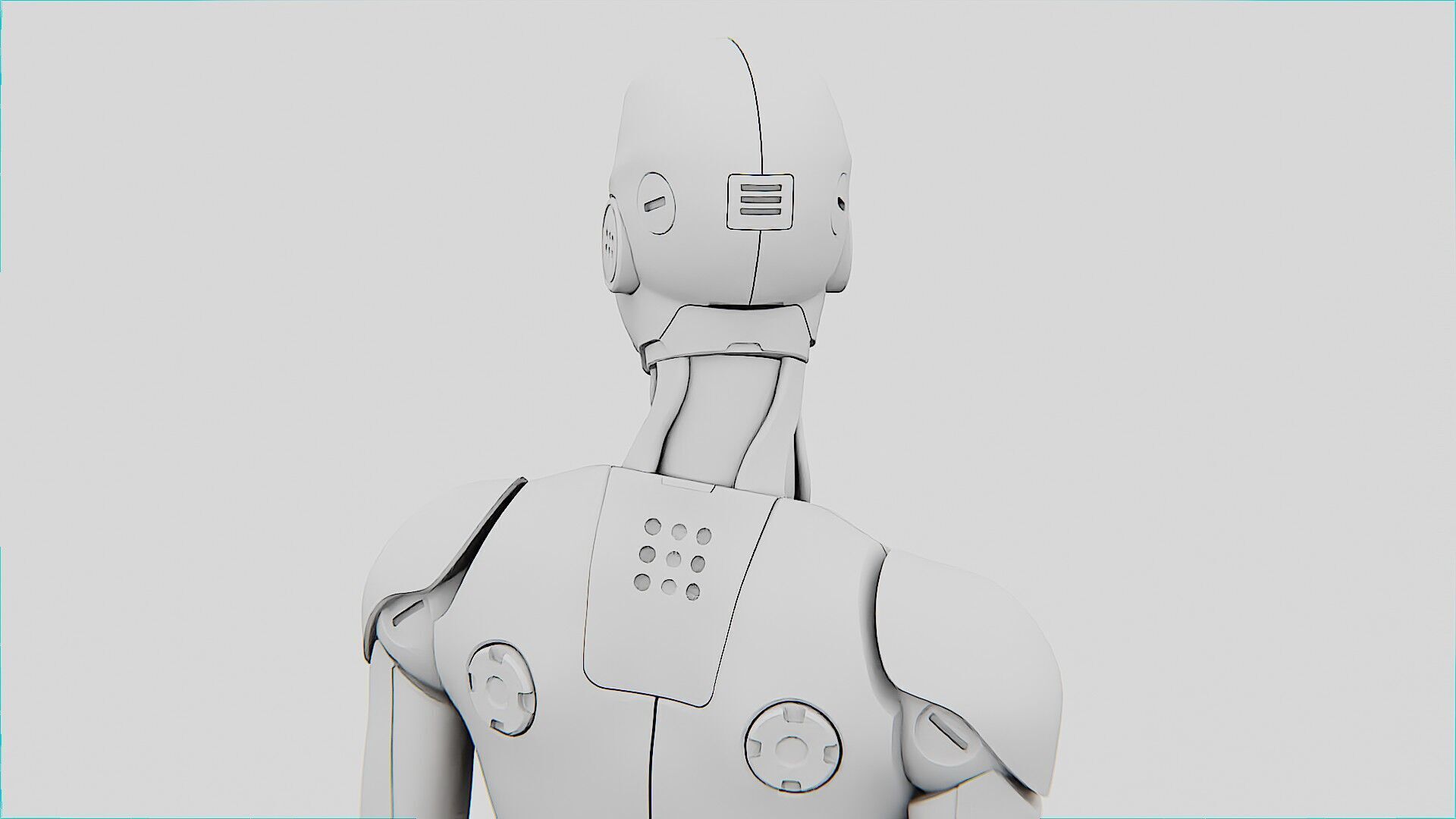 i-HOMO 01 Rigged for Unreal Engine - Unity - MIXAMO 3D model_35