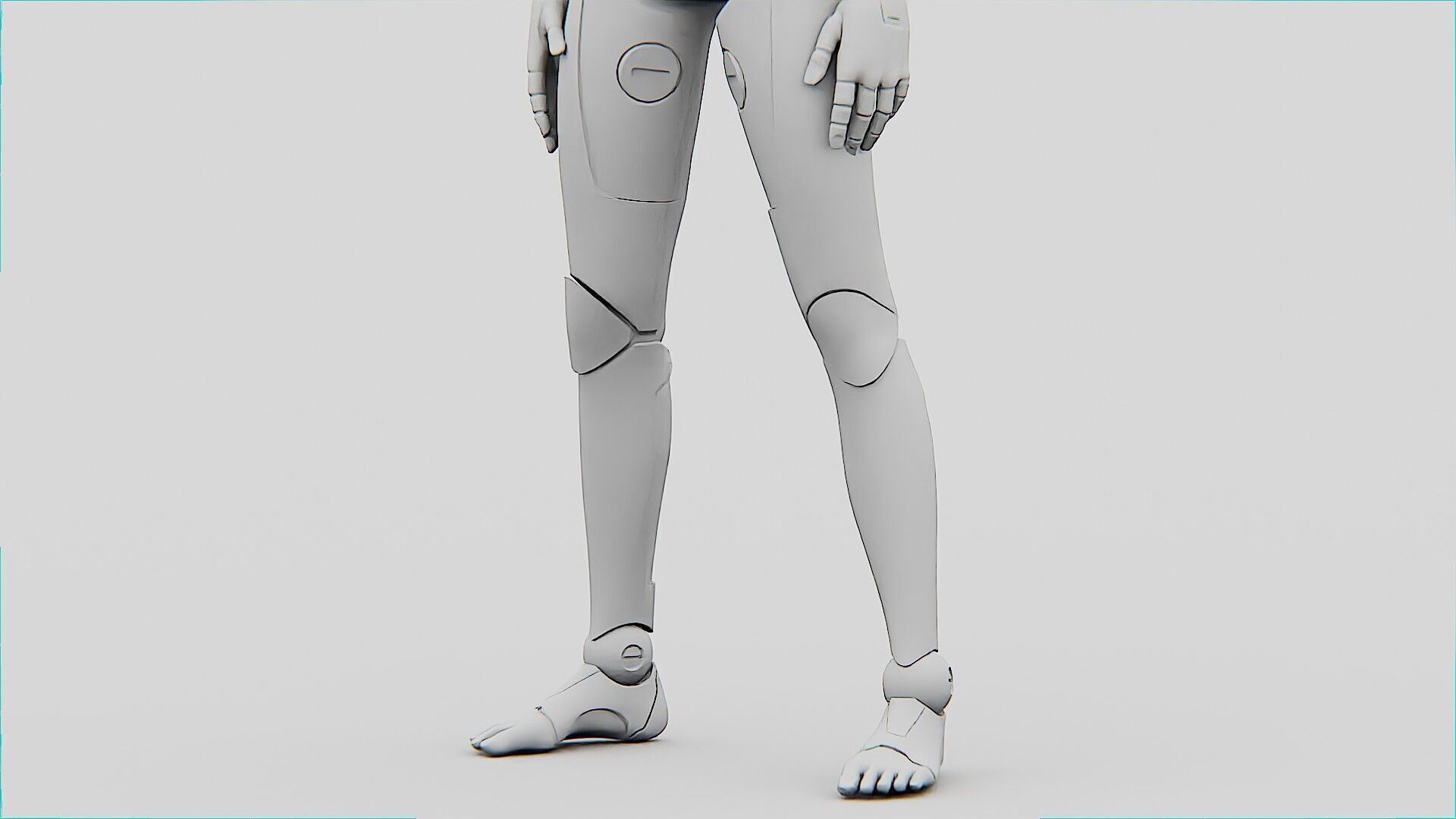 i-HOMO 01 Rigged for Unreal Engine - Unity - MIXAMO 3D model_36