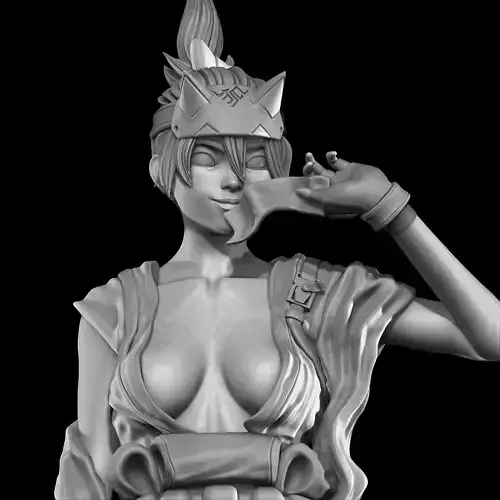 Kiriko 3D Statue 3D print model
