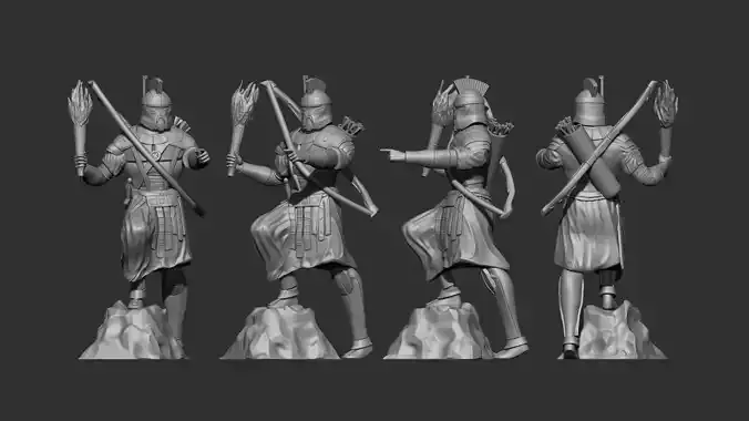 Spartan Clone Trooper Miniature - 2