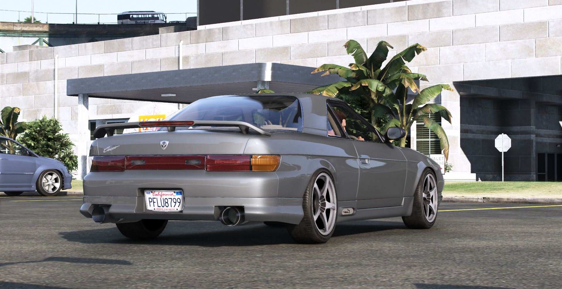 Mazda Eunos Cosmo 1990 with interior Low-poly 3D model_7