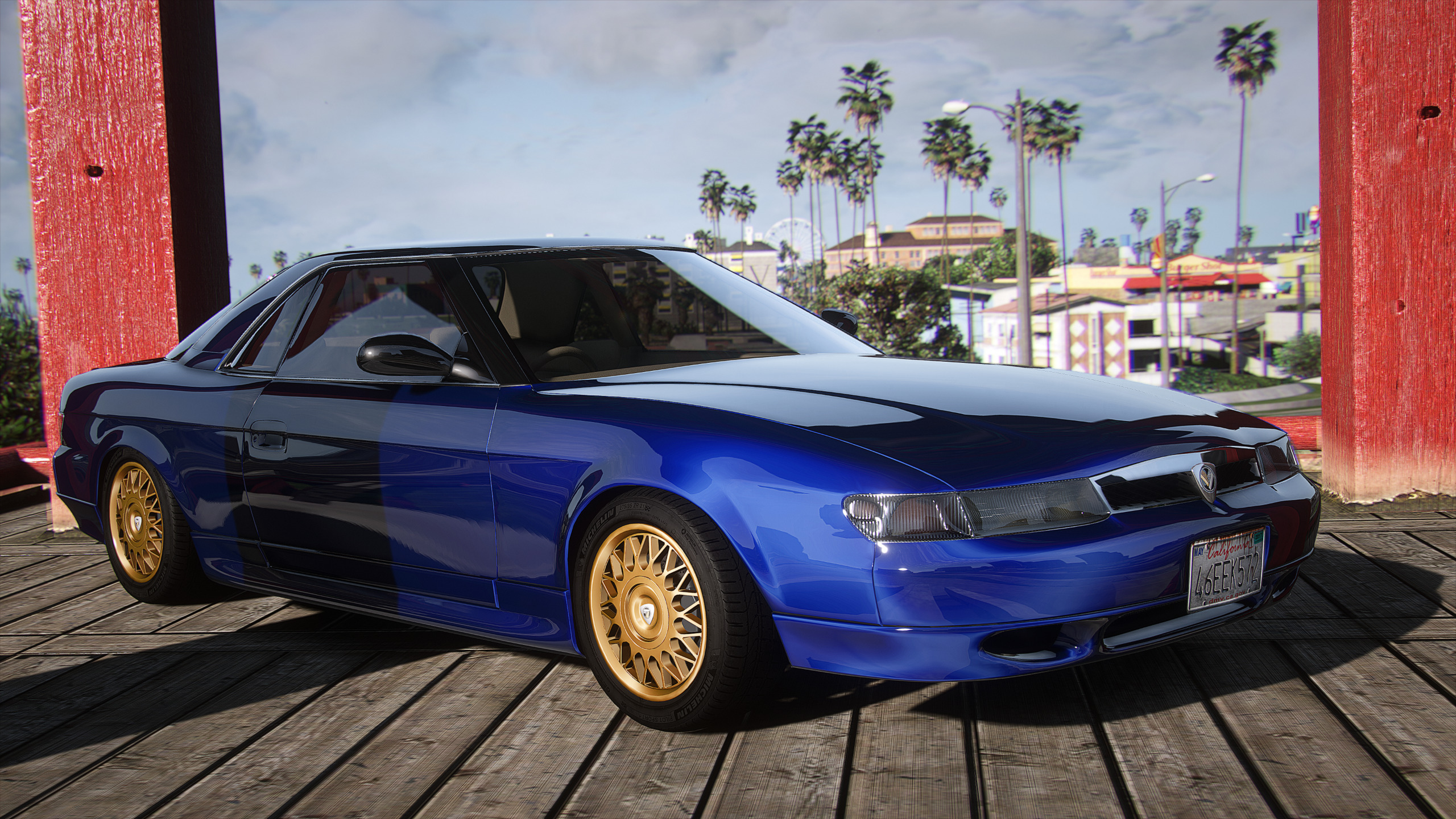 Mazda Eunos Cosmo 1990 with interior Low-poly 3D model_20