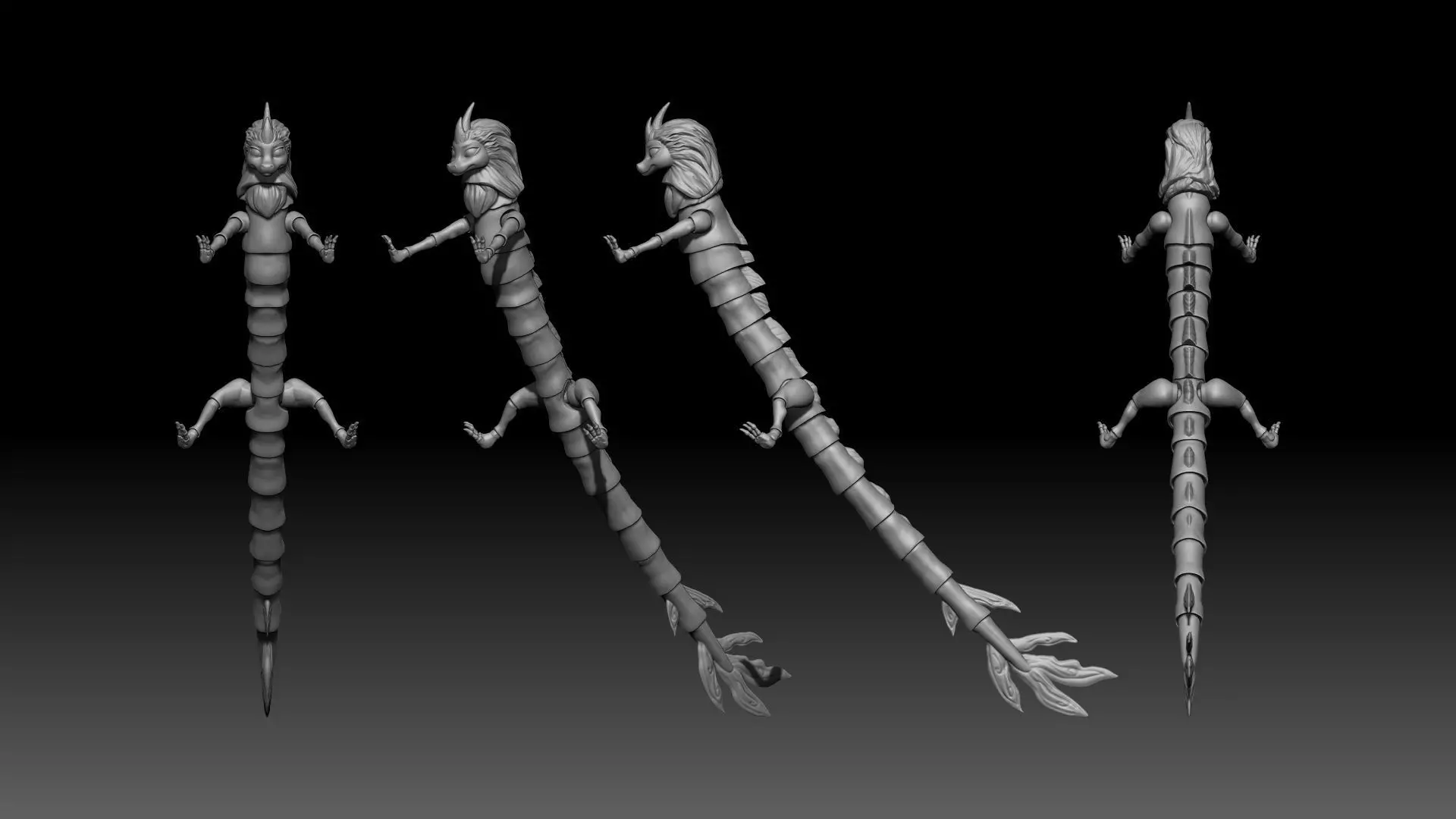 3D Sisu Toy from Raya and the last Dragon 3D print model_0