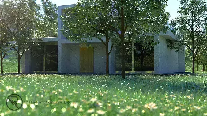 Modern House 3D model