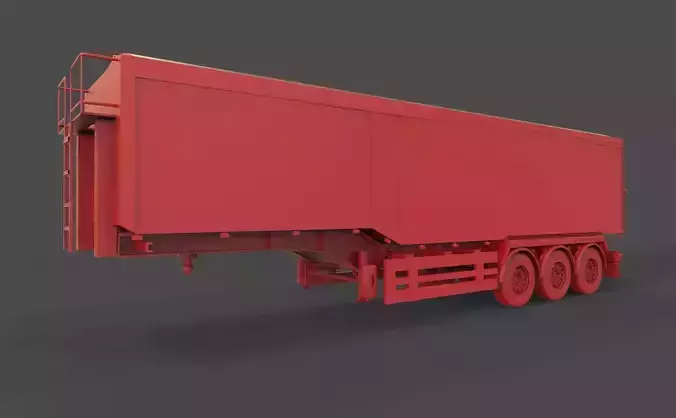Trailer mod23 3D print model