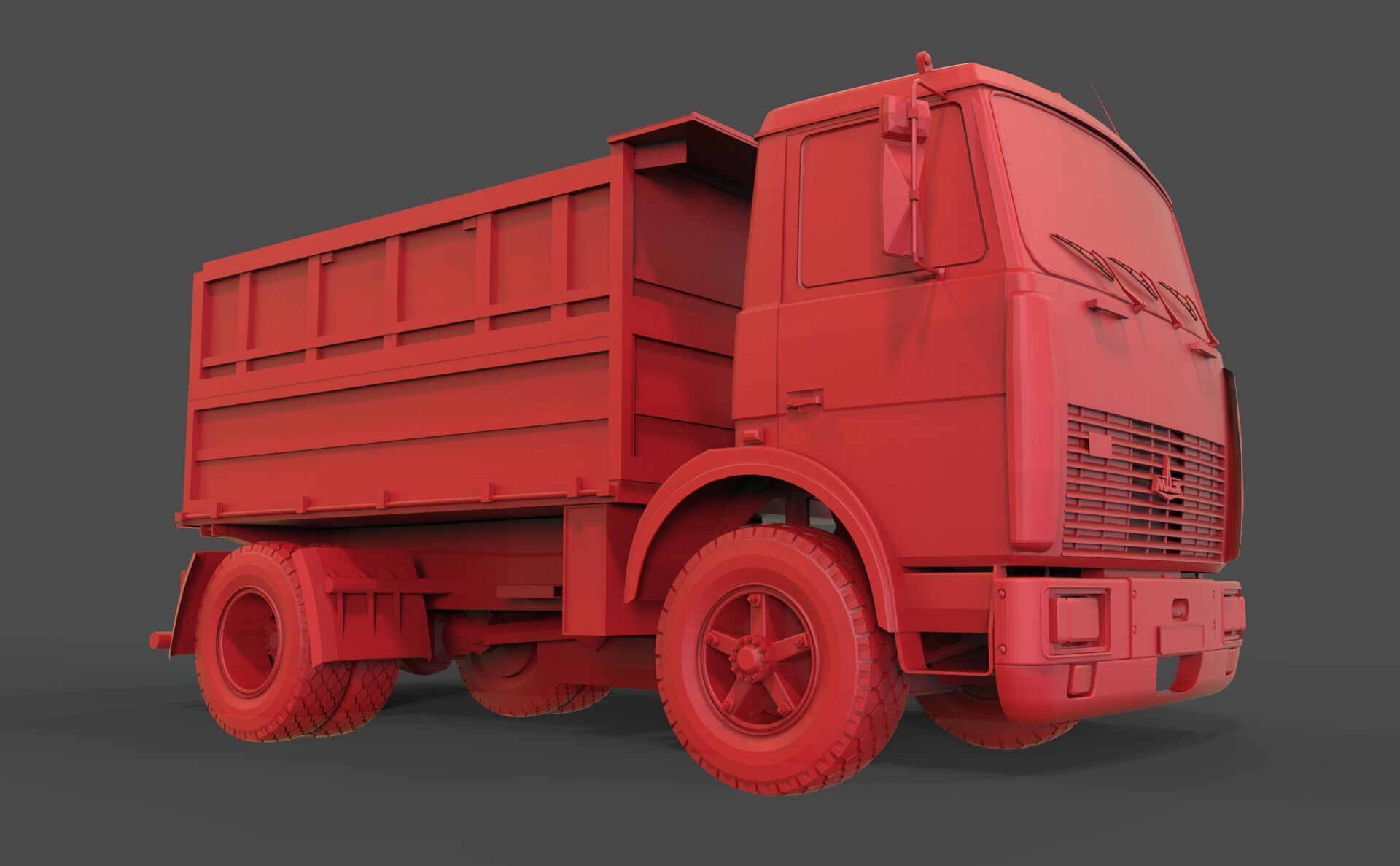 Maz 5551 3D print model_1