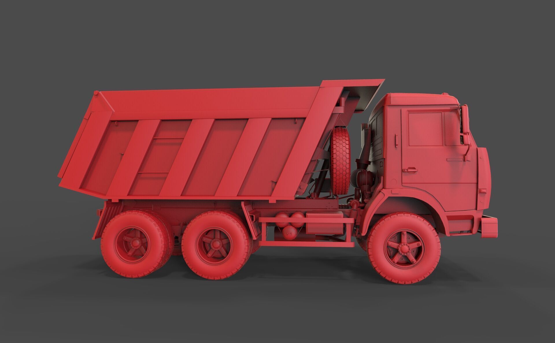 Kamaz 65115 3D print model_2