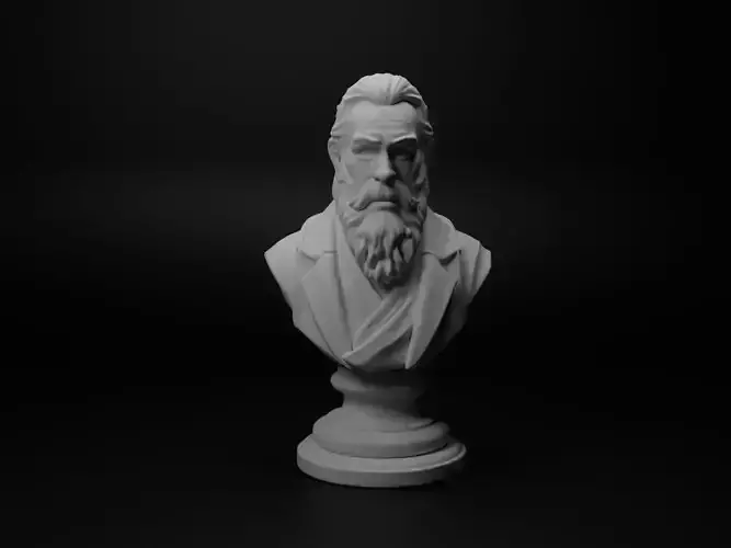 Spiritual Leader Bust Chess