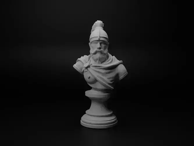 Warrior Bust Chess
