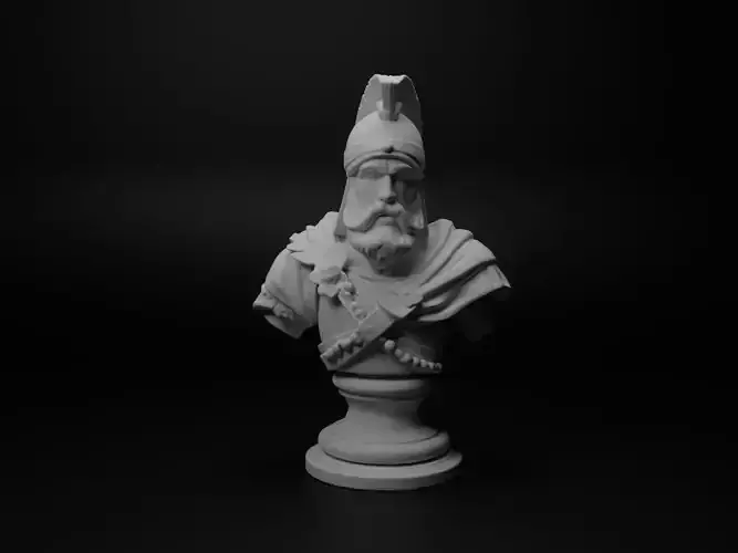 Warrior Bust Chess