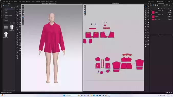 PANT JO-0W001 CROP JACKET