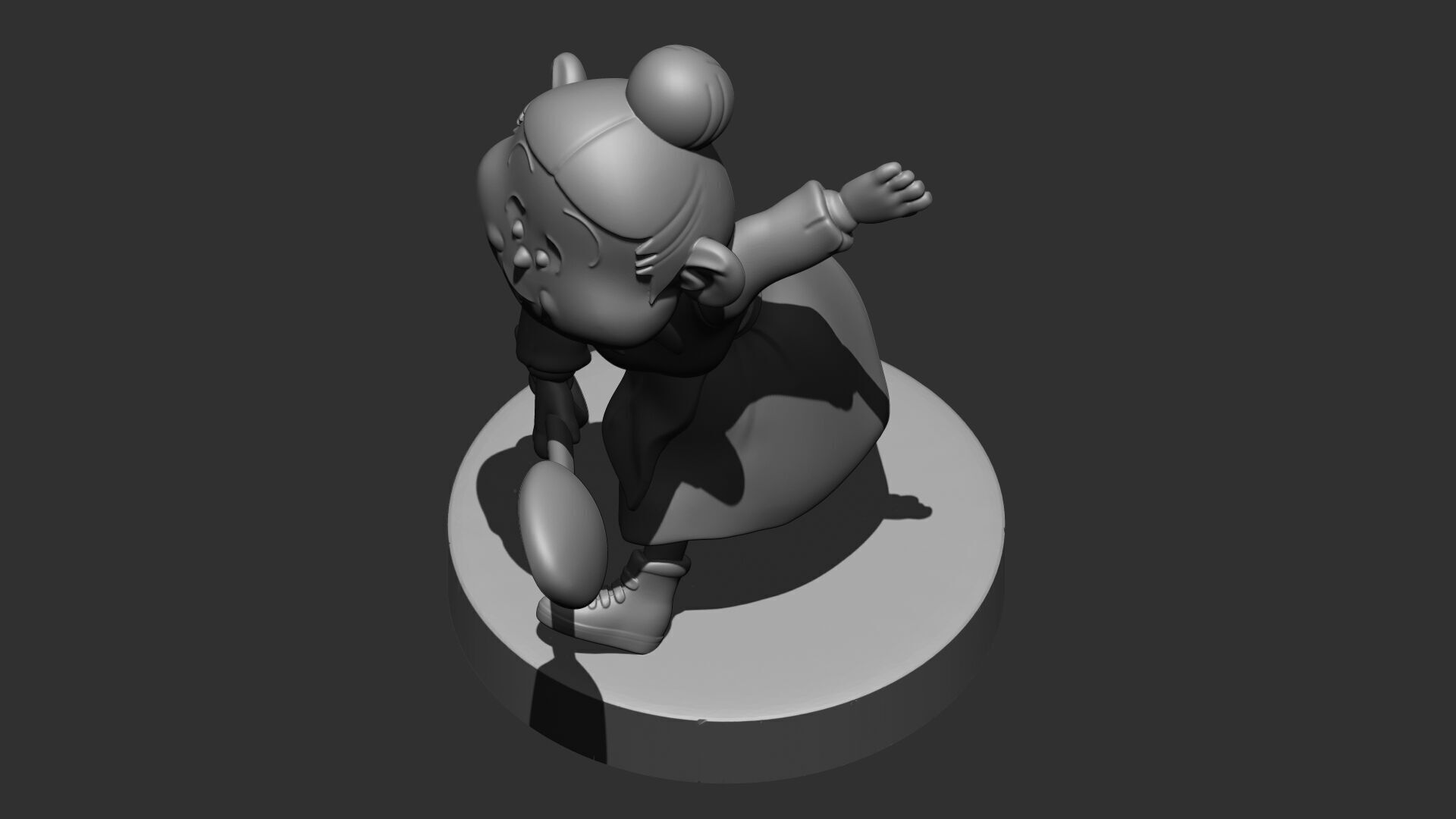 Mrs Pepperpot  3D print model_2