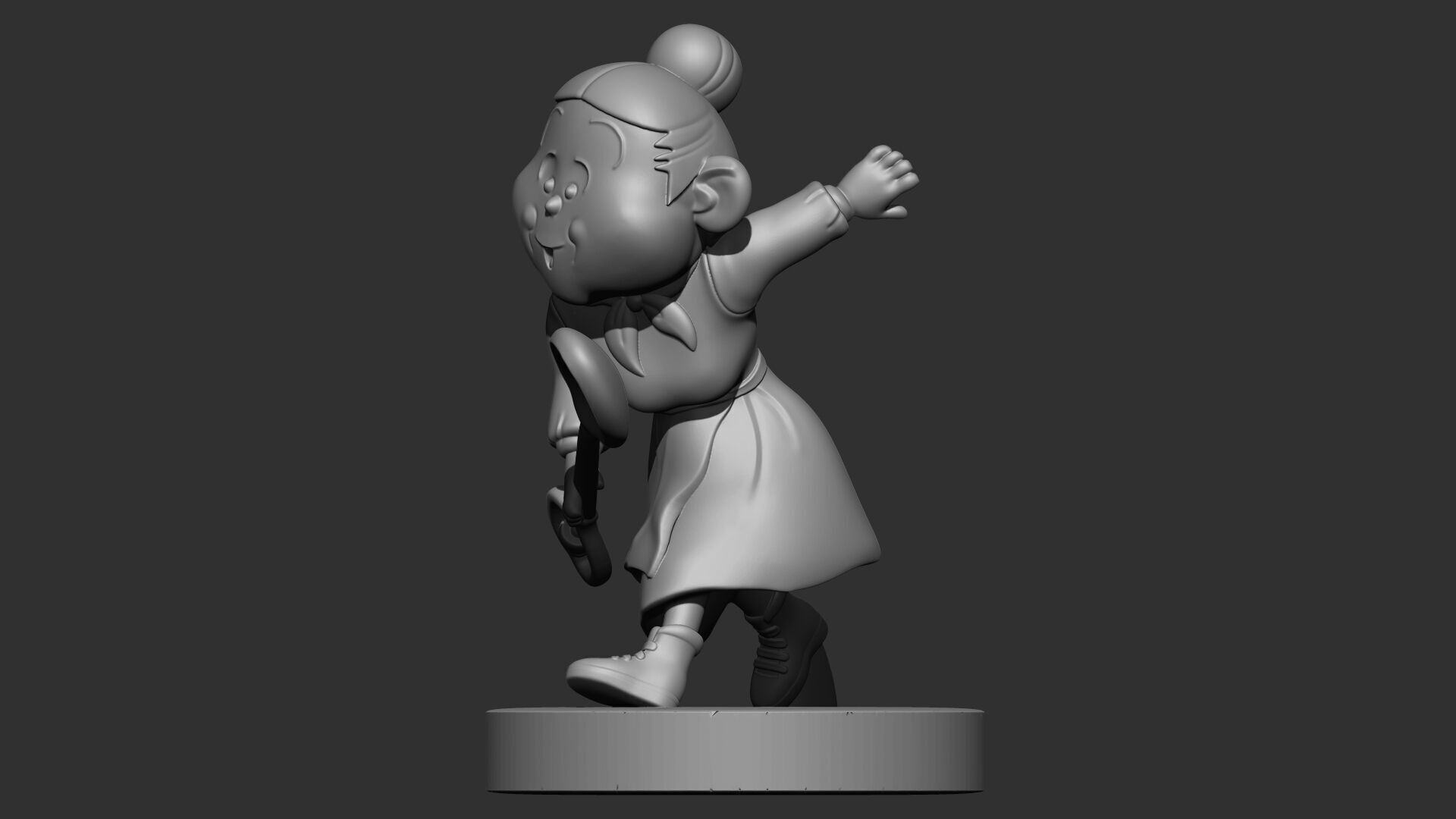 Mrs Pepperpot  3D print model_1