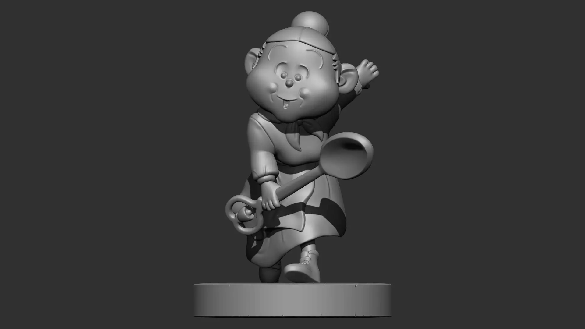 Mrs Pepperpot  3D print model_0