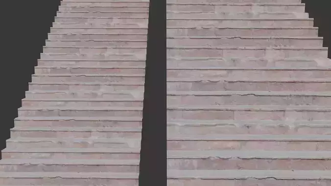 Worn Stone Staircase