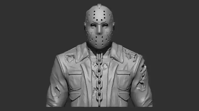 Jason Vorhees Bust 3D print model
