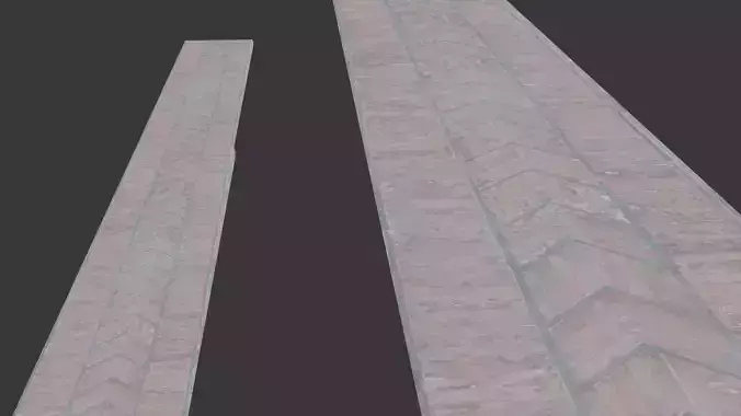 Decorative Brick Panel 3D Scan