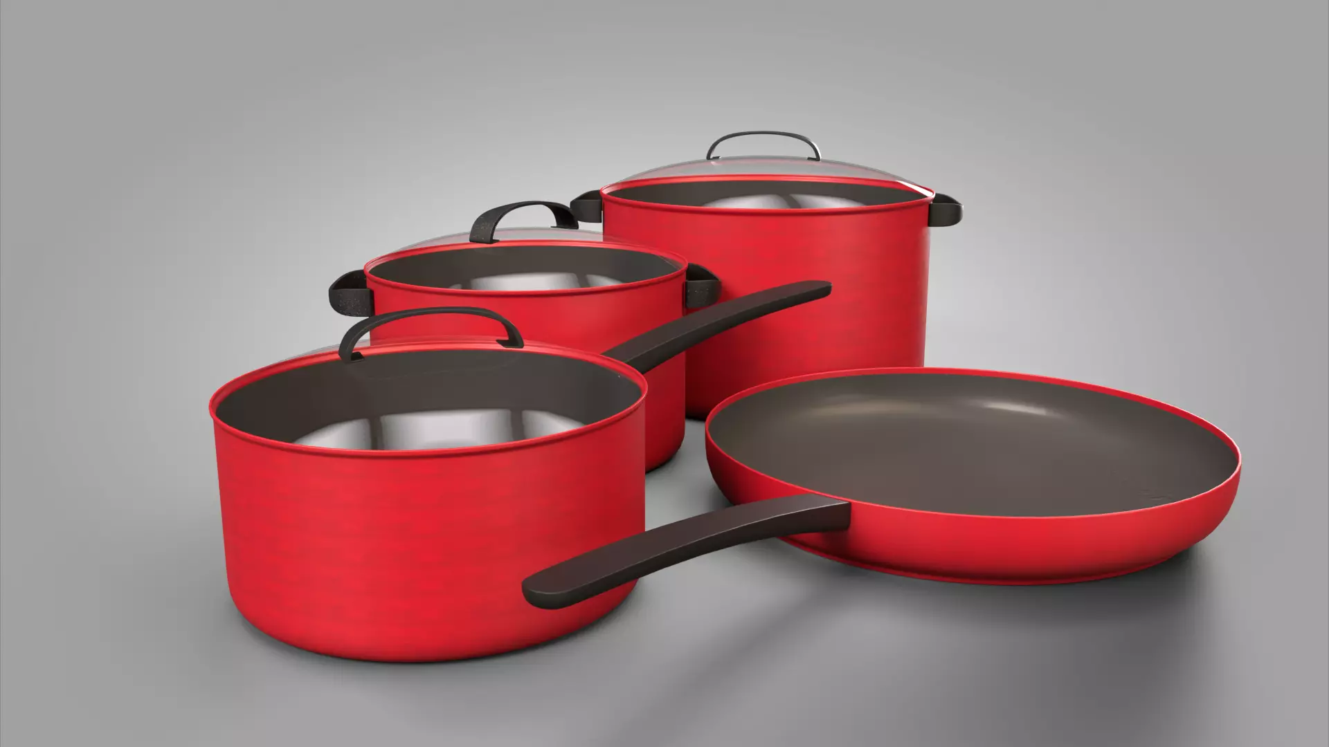 Cooking Pots 3D Model  High Quality  3D model_0