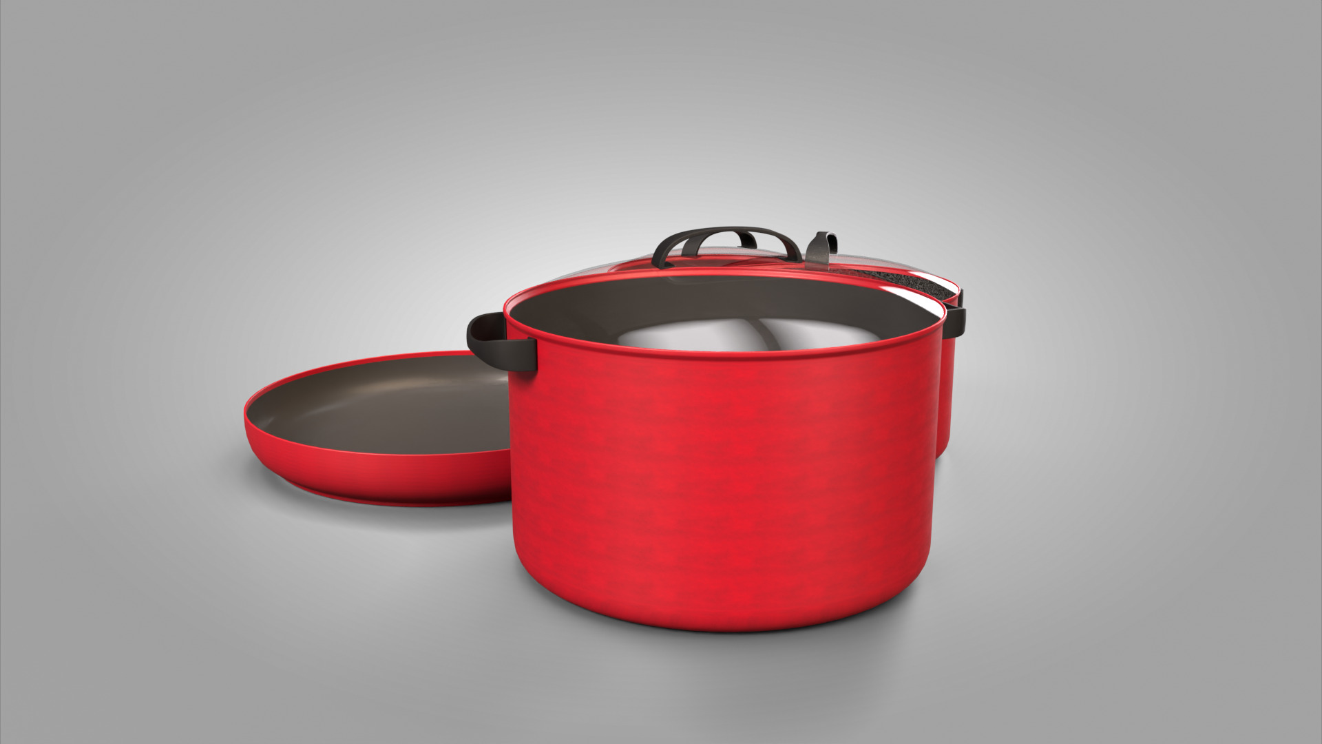 Cooking Pots 3D Model  High Quality  3D model_12