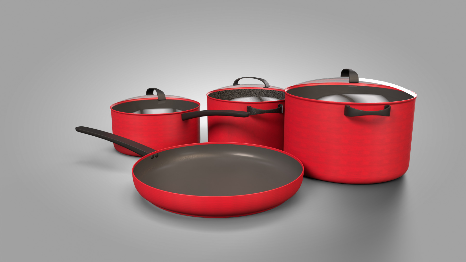 Cooking Pots 3D Model  High Quality  3D model_13