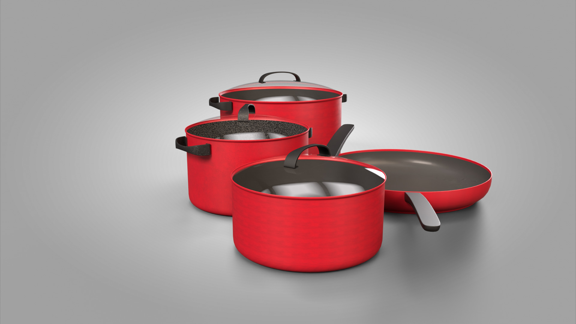 Cooking Pots 3D Model  High Quality  3D model_2