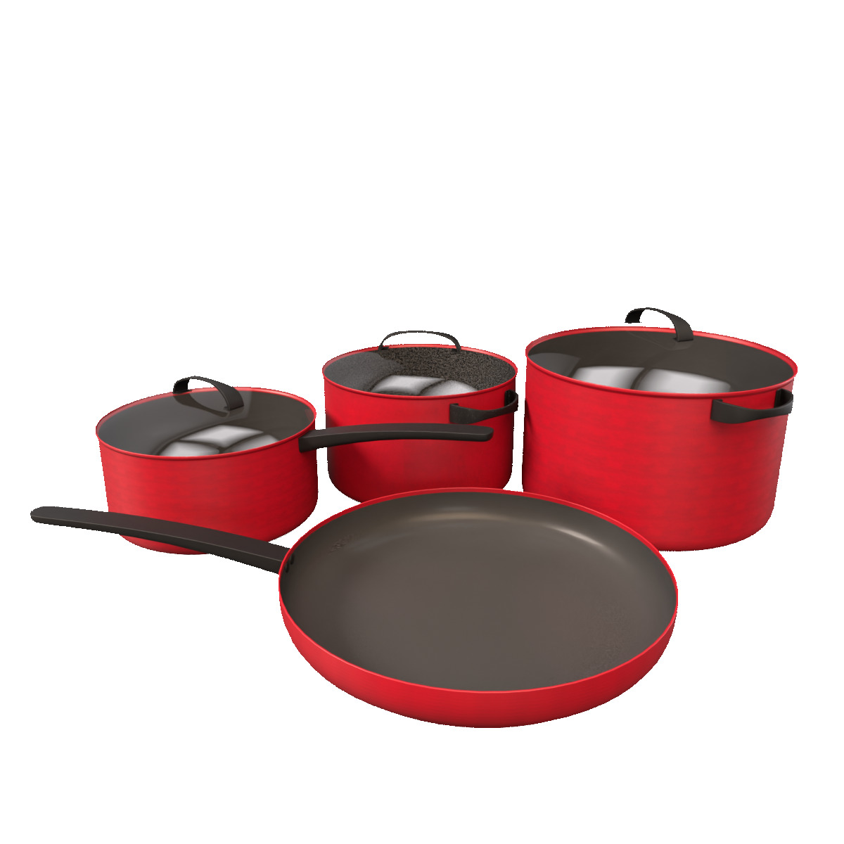 Cooking Pots 3D Model  High Quality  3D model_10