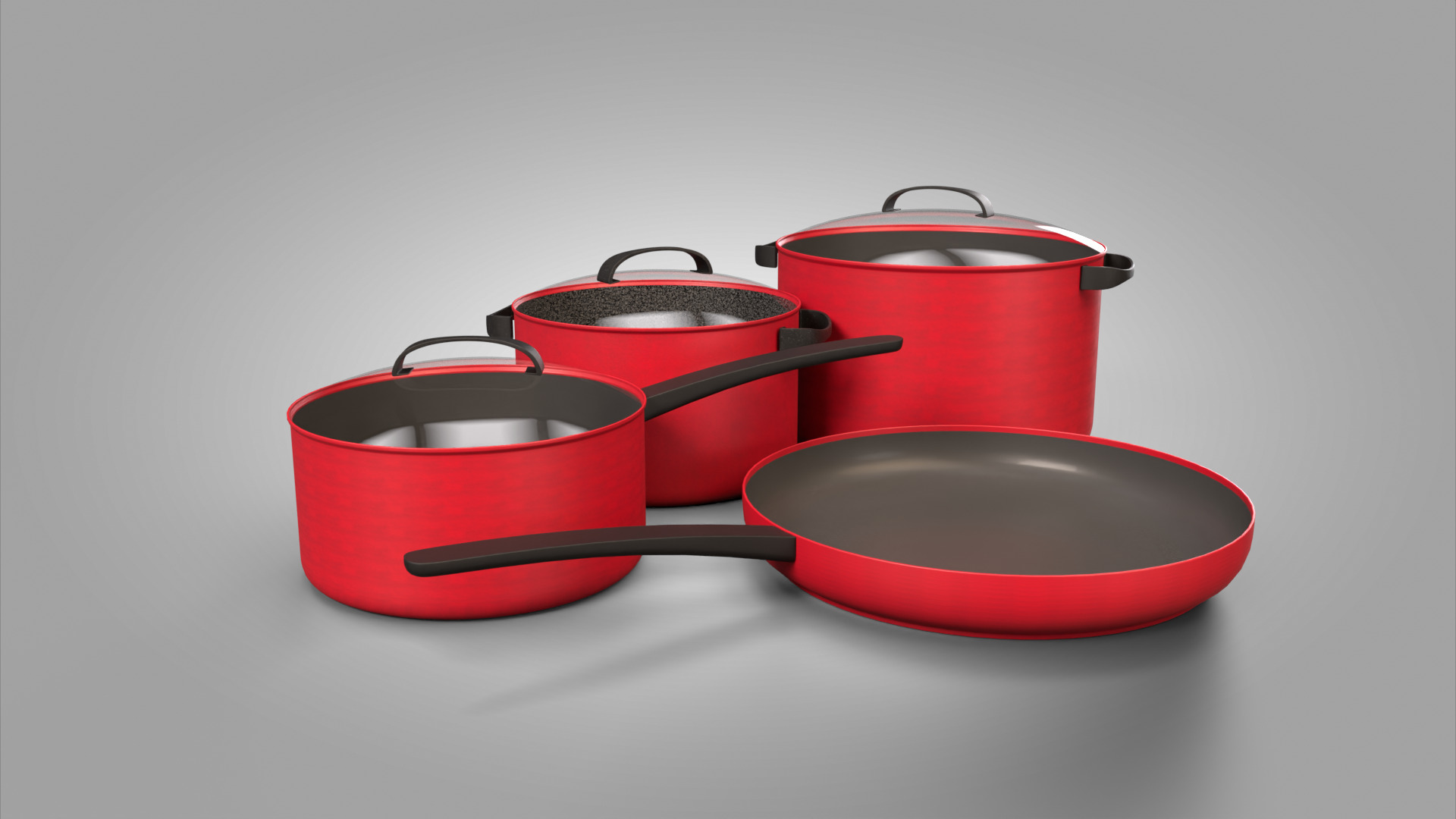 Cooking Pots 3D Model  High Quality  3D model_4
